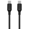 Tactical Stitch Thread kabelis USB-C/USB-C 0.3m juodos spalvos