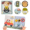 Taf Toys sensorinė užimtumo knygelė Tiny Traveler Busy Book, 18 mėn.+