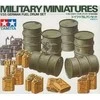 Tamiya Vokiečių kuro statinių ir kanistrų rinkinys 1/35 (35186)
