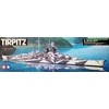 Tamiya Tirpitz vokiečių mūšio laivas – plastikinis modelis 1/350
