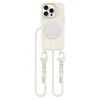 Tech-Protect MAGNECKLACE MagSafe iPhone 15 Pro telefono dėklas, smėlio spalvos