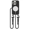 Tech-Protect MAGNECKLACE MagSafe iPhone 14 Pro telefono dėklas, juodos spalvos