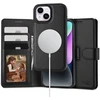 Tech-Protect Wallet MagSafe iPhone 15 – telefono dėklas, juodos spalvos