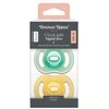 TOMMEE TIPPEE silikoniniai čiulptukai NIGHT GLOW ULTRALIGHT, 0-6 mėn., 2 vnt., 433804