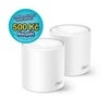 TP-LINK | Whole Home Mesh Wi-Fi 6 System | Deco X50 (2-pack) | 802.11ax | 574+2402 Mbit/s | Ethernet LAN (RJ-45) jungtys 3 | Mesh Support Yes | MU-MiMO Yes | No mobile broadband | Antenna type Internal