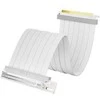 TRYX STRING PCIe 5.0 x16 Riser Kabelis, 200mm – baltas