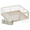 Meester Group Sp. z o.o. Meester Group Sp. su o.o. Baby playpen Cozy 28 rusvai gelsvas - 200 cm