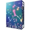 „Twinkly Candies“ 100 žvakės formos RGB šviesos diodų, skaidrus laidas, USB-C