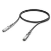 Šakotuvas Ubiquiti UACC-DAC-SFP28-1M InfiniBand/fibre optic cable Juodas