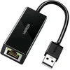 Tinklo adapteris UGREEN CR110 USB į RJ45 (juodas)