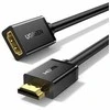 HDMI kabelis HDMI valdymas UGREEN HD107, FullHD, 3D, 2m (juodas)