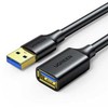 UGREEN prailginimo laidas US129 USB 3.0 (female) - USB 3.0 (male) 2 m, juodas (10373)