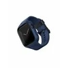 UNIQ apyrankė Monos 2in1 Apple Watch Strap+ Case Series 4/5/6/7/8/9/SE/SE2 44/45mm. mėlynos spalvos