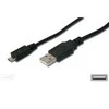 Kabelis USB PremiumCord USB-A - microUSB 5 m Juodas (ku2m5f)