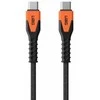 Urban Armor Gear UAG tvirtas USB-C kabelis 60W 1.5m - Oranžinis