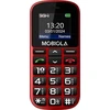 „Vega Mobiola MB200“ dviejų SIM kortelių raudonas mobilusis telefonas