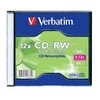 Verbatim CD-RW 80/700MB 12X SCRATCH RESISTANT jewel box - 43148