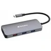 Verbatim Adapteris Hub USB-C - HDMI/ 3xUSB-A/SD/Micro SD/2xUSB-C/Eternet pilkos spalvos 32152