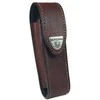 Dėklas Victorinox fiksuotų ašmenų peiliams, leather, ruda