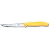 Virtuvinis peilis steikui ir picai Victorinox Swiss Classic 6.7238.C1 dantytais ašmenimis, geltonas