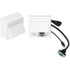 „VivoLink Vivolink WI221192“ maitinimo lizdas HDMI + VGA + 3,5 mm baltas