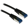 Value Patchcord S/FTP Cat6a. juoda. 3m