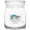 Yankee Candle aromatinė žvakė „Signature glass medium“ Magical Bright Lights 368 g