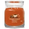 Yankee Candle Aromatinė žvakė Signature glass medium Cinnamon Stick 368 g