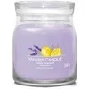 Yankee Candle Aromatinė žvakė Signature glass medium Lemon Lavender 368 g