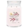 Yankee Candle Aromatinė žvakė "Signature large glass Rožinė Cherry - Vanilla" 567 g