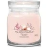 Yankee Candle Aromatinė žvakė Signature glass medium Rožinė Sands 368 g