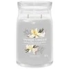 Yankee Candle Aromatinė žvakė Signature didelis stiklas Smoked Vanilla - Cashmere 567 g