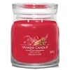 Yankee Candle Aromatinė žvakė Signature glass medium Sparkling Cinnamon 368 g