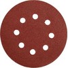 Diskinis šlifavimo popierius prilipdomas su skylėm Yato | Nr,150 d-125mm (5vnt,)