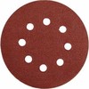 Diskinis šlifavimo popierius prilipdomas su skylėm Yato | Nr,120 d-125mm (5vnt,)
