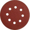 Diskinis šlifavimo popierius prilipdomas su skylėm Yato | Nr,100 d-125mm (5vnt,)