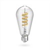 Hama Żarówka LED WIFI E27 | 4,9W RGBW | FILAMENTOWA RETRO | MATTER