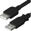 YCU 014 BK USB A M/F išpl. kabelis YENKEE