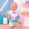 Zapf BABY born - laisvalaikio apranga Aqua 43cm (832622)
