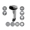 Zebra DS2208: AREA IMAGER, STANDARD RANGE, CORDED, NOVA Baltas