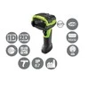 Zebra DS3608-HD RUGGED Žalias VIBRATION MOTOR USB KIT: DS3608-HD20003VZWW SCANNER, CBA-U46-S07ZAR HIGH CURRENT SHIELDED USB CABLE