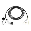 EV+ | EV-CBR-T2-32-3P-W | Charging Cable Type 2 3 phase OPEN END | 32 A | 5 m