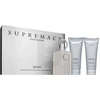 Dovanų rinkinys vyrams Afnan Supremacy Silver, EDP 100 ml + dušo želė 100 ml + balzamas po skutimosi 100 ml