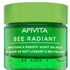 Apivita Bee Radiant Smoothing & Reboot Night Gel-Balm naktinis veido gelinis balzamas, 50 ml