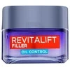 L'Oreal Paris Revitalift Filler Oil Control Day Gel-Kreminis drėkinamasis riebalų išsiskyrimą reguliuojantis gelis-kremas veidui, 50 ml