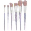 MIMO Makiažo šepetėlių rinkinys Unicorn Pastel 6 vnt.