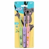 TePe Mini Dantų šepetėlis Extra Soft itin minkšti dantų šepetėliai 0-3 metų vaikams, 3 vnt.