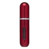Travalo Classic Raudona pildomas kvepalų buteliukas (atomaizeris), 5 ml