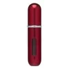 Travalo Classic Raudona pildomas kvepalų buteliukas (atomaizeris), 5 ml