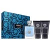 Versace Pour Homme rinkinys vyrams (EDT, 50 ml + balzamas po skutimosi, 50 ml + kūno ir plaukų šampūnas, 50 ml)